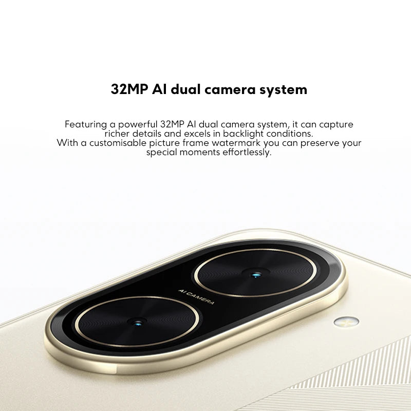 Global Version POCO C71 Smartphone UNISOC T7250 Processor Immersive 6.88" Display 32MP Al Dual Camera 15W Charging 5200mAh