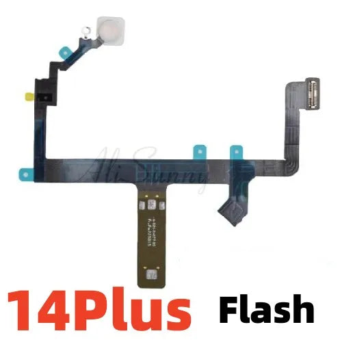 1pcs LED Flash Light Sensor Flex Cable For iPhone 12 14 Plus 13 Pro Max 11 Proximity Distance Ambient Parts