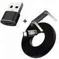 Foldable Charging Cable With Integrated Stand Fast Charging Cable Phone Tablet 240W Ultra-Fast Data Cable Phone Holder