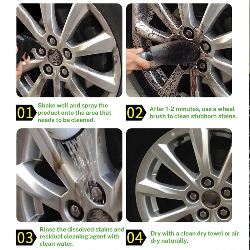 Multi-Purpose Rust Remover Spray | Strong Elimination of Rust & Iron Buildup, Ideal for Chrome Paint & Automotive Maintenance