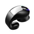 BT  Earphone Clip On Monaural Inear Motion Stereo Bone Conduction Gd28 Business Wireless Earphone Mini Monaural Tws