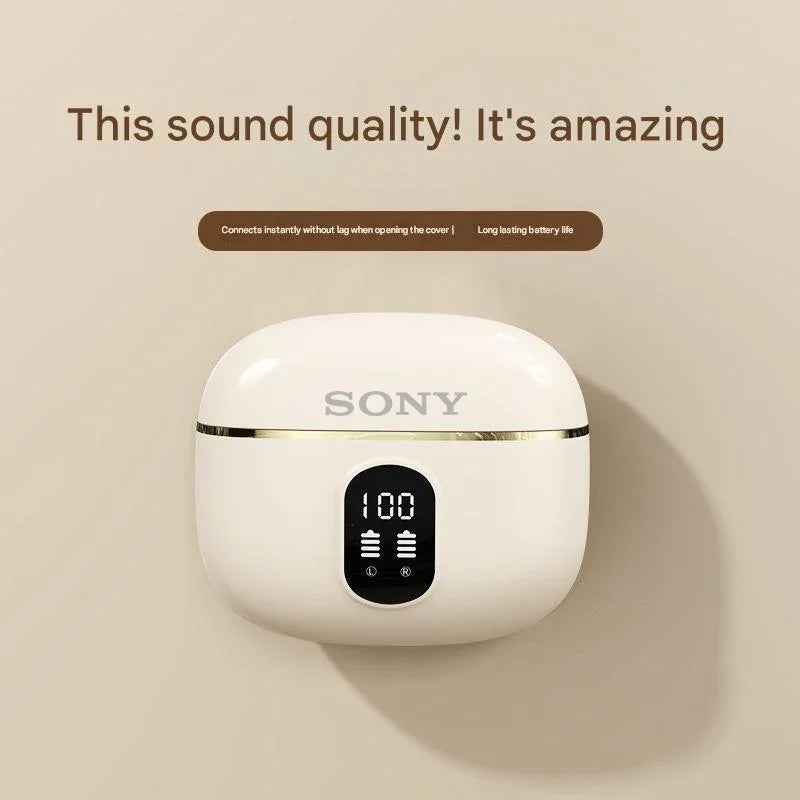 Original Sony X87 TWS Wireless Bluetooth Headset Stereo Sound LED Display Screen Music Earbuds Noise Reduction Sports Earphones