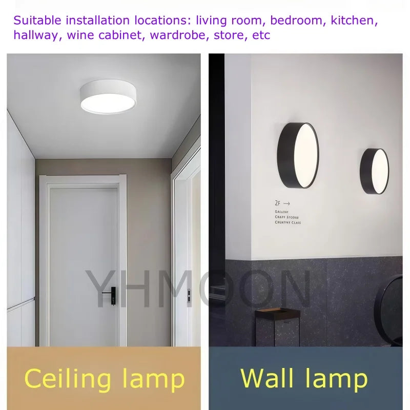 3CM Ultra-thin Anti Glare Low Blue Light Ceiling Downlight AC220V Spotlight 7W9W12W15W18W24W indoor Parlor Bedroom Aisle Store