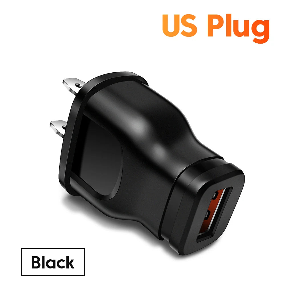 1A 5W USB Wall Charger Mini Universal EU US Travel Charger For iPhone Samsung Xiaomi Huawei Google Mobile Phone Power Adapter