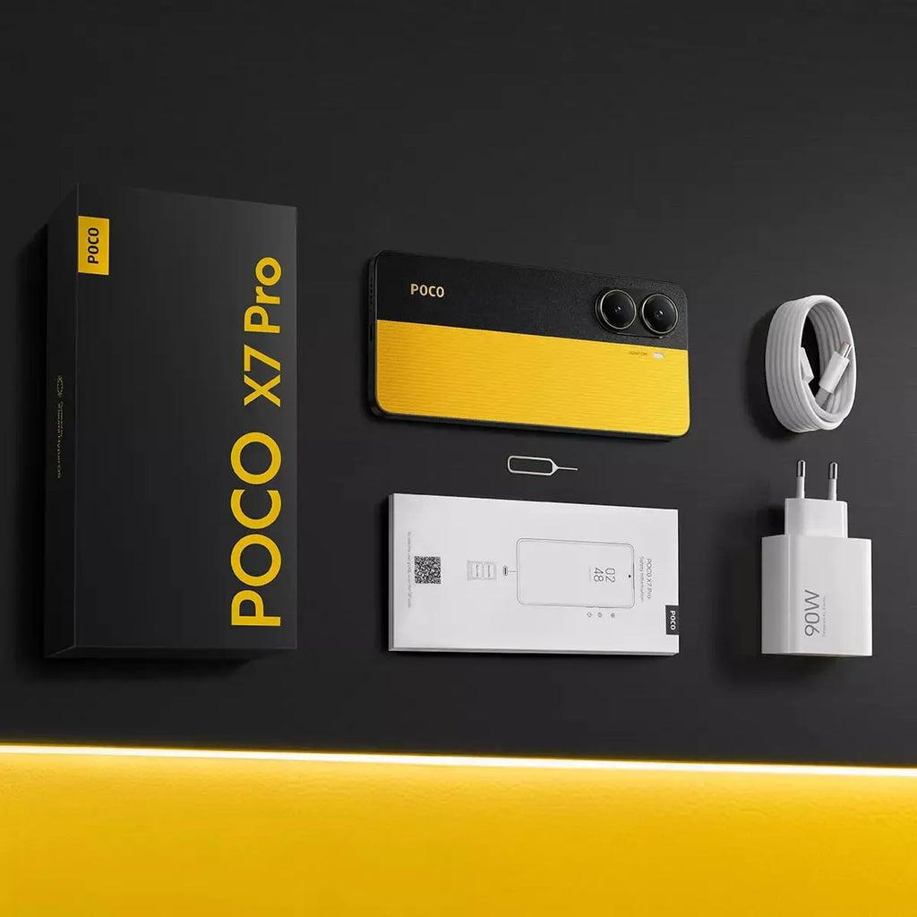 POCO X7 Pro 5G Smartphone 120Hz AMOLED 90W Charging 256GB 6000mAh Cheap Camera Phone 108MP + Fast Delivery With EU