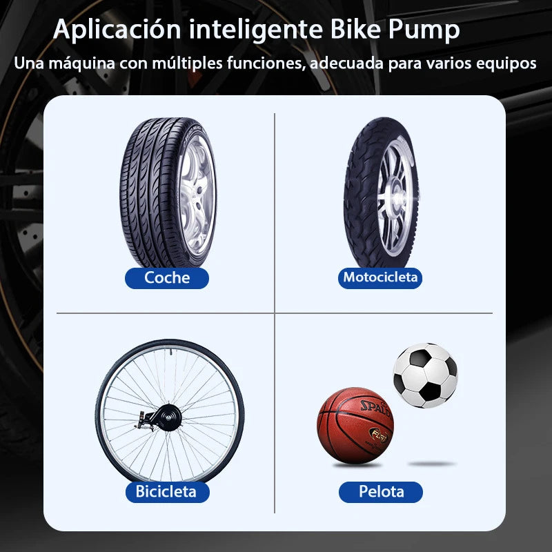Mini Car Electric Air Pump Portable Wireless Charge Car Pump Tire Inflator Air Compressor Suitable for Car Motorcycle Bike Ball