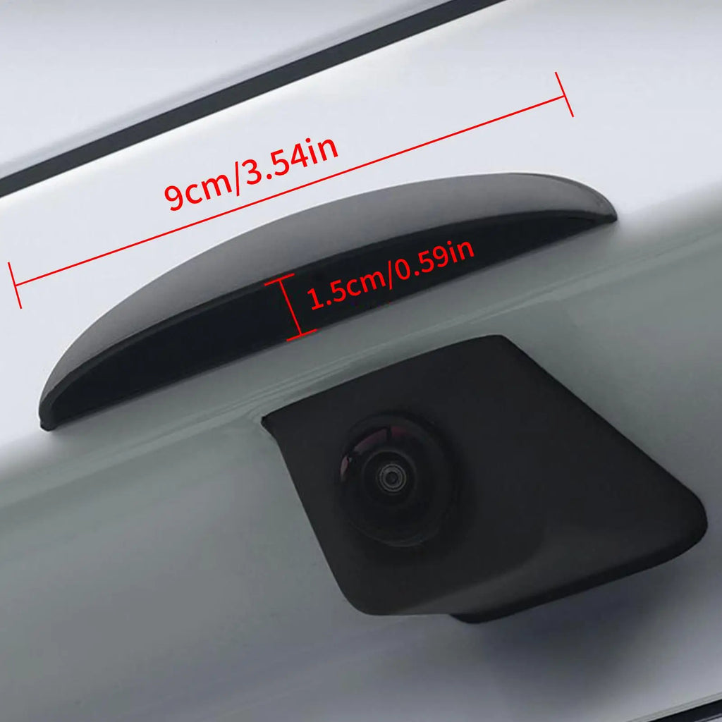 Car Rear Camera Rain Cover ABS Waterproof Rear View Auto Camera Shield Protective Sticker Car Reverse Camera Rain Shade Cover