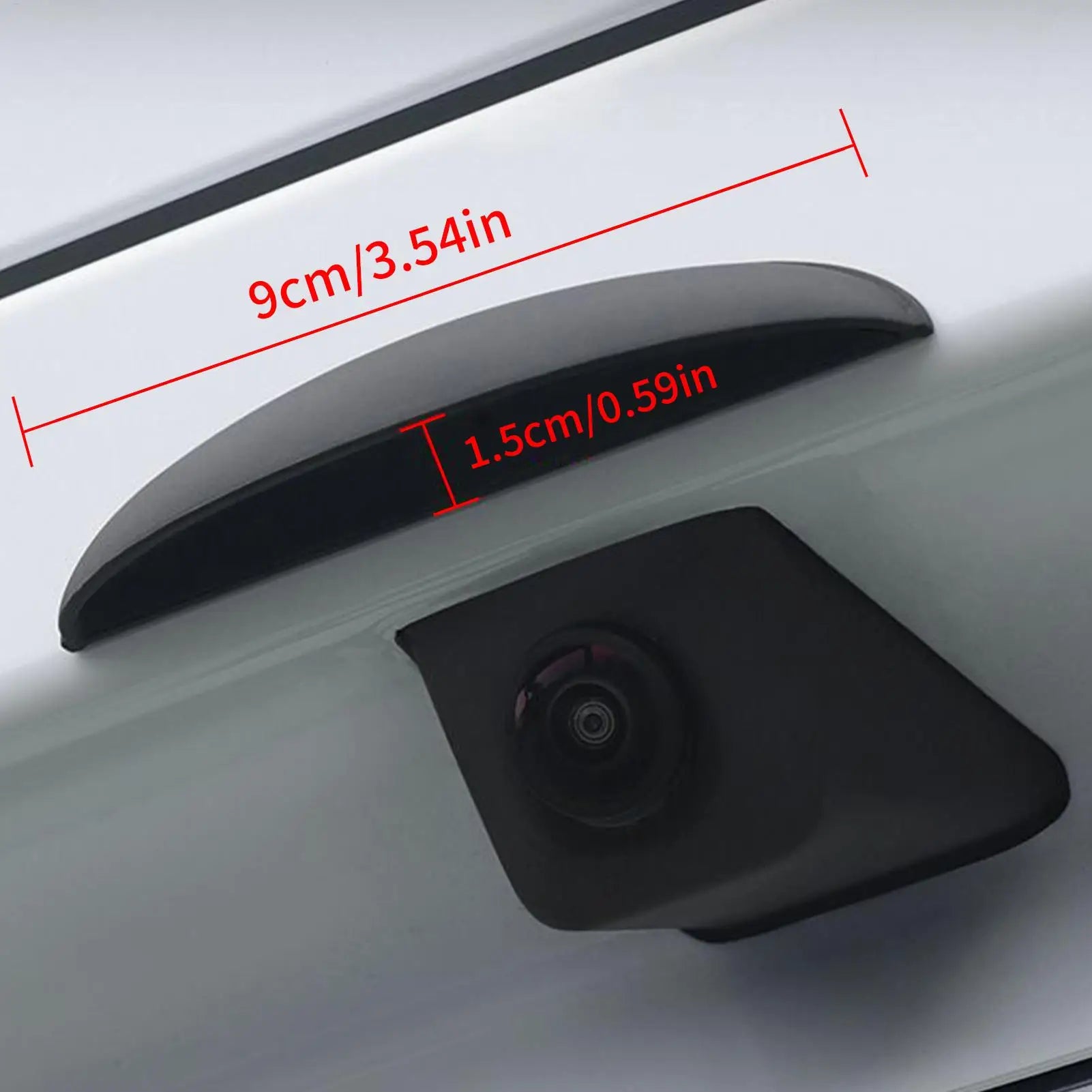 Car Rear Camera Rain Cover ABS Waterproof Rear View Auto Camera Shield Protective Sticker Car Reverse Camera Rain Shade Cover