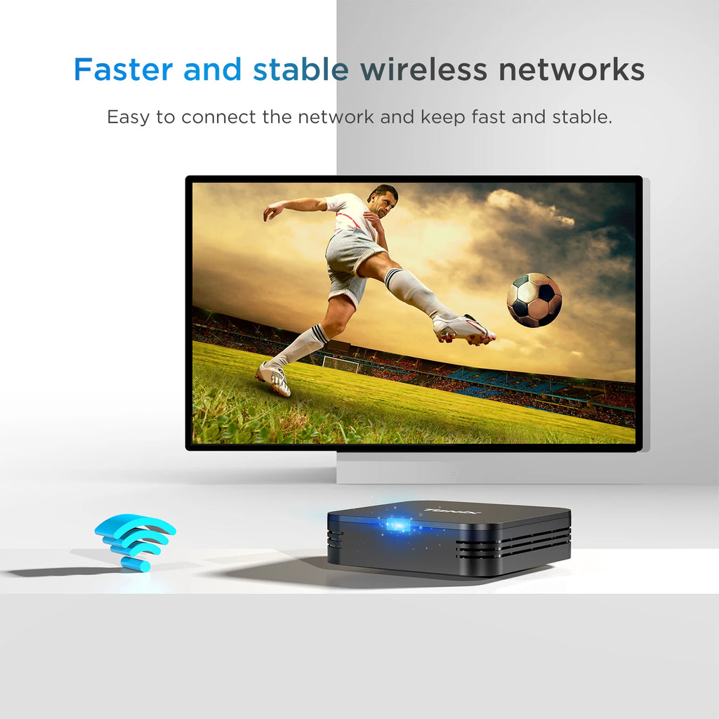 4PCS 2PCS 1PC Tanix TX1 Android TV Box H313 2.4G Wifi  RAM 1GB 8GB ROM 8GB 16GB Power by DC 5V 2A