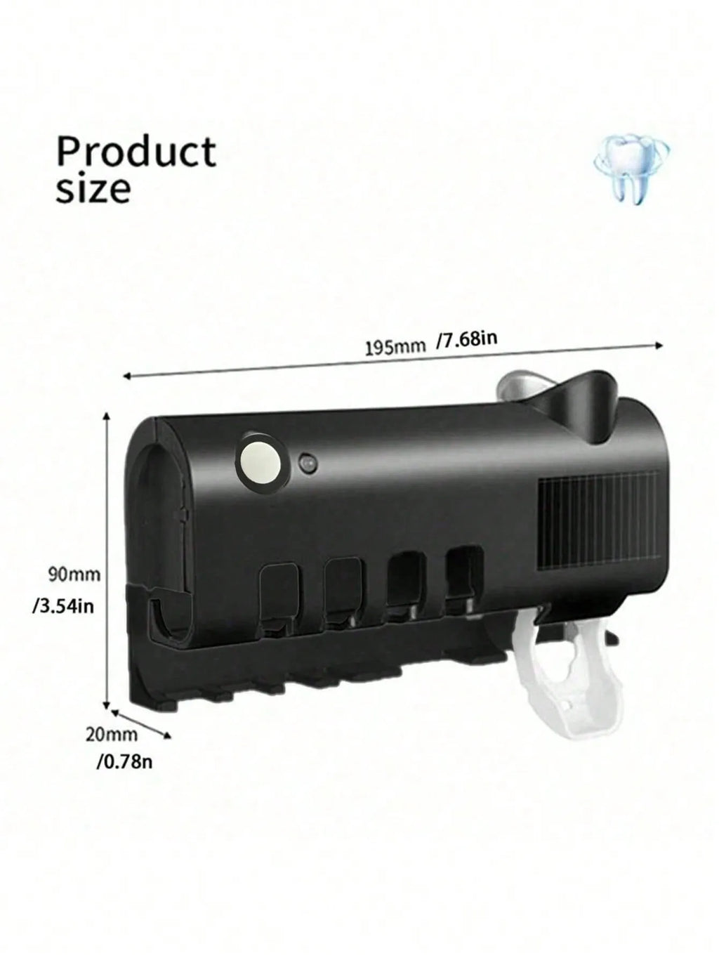 Intelligent Ultraviolet Toothbrush Sterilizer Automatically Squeezes Toothpaste Wall Mounted Toothbrush Holder Sterilization Ite