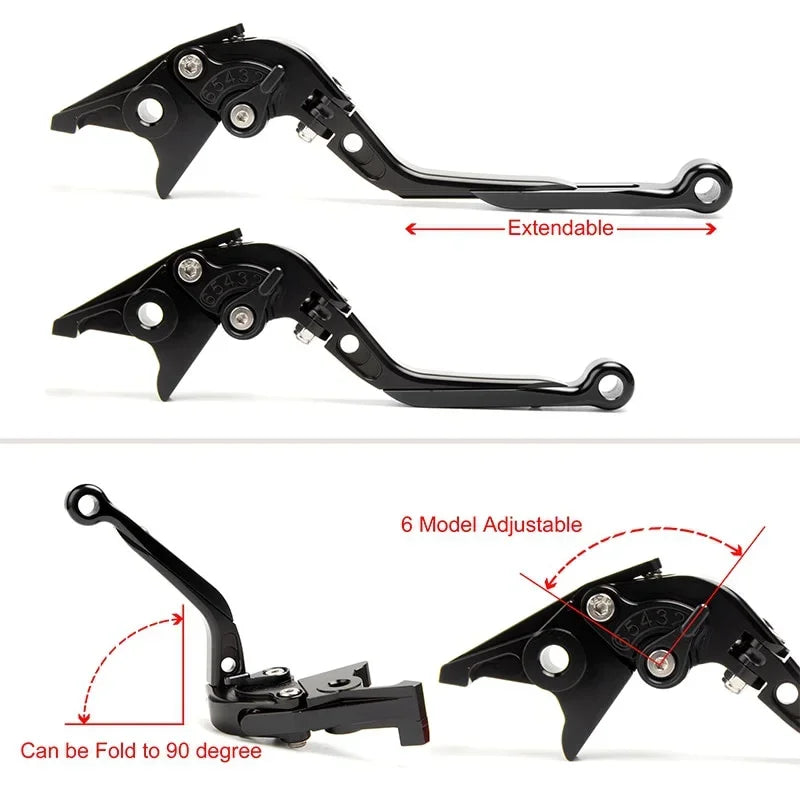 For Kawasaki Z900 Z650 Z 900 2023 2024 Motorcycle Adjustable Brake Clutch Levers Folding Handle Lever Accessories