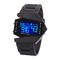 Men Woman Digital Watch Sports Alarm Clock Multifunctional Fighter Jet Airplane Watch Couple wristwatch Children Student Watches