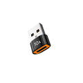 10A USB to Type C Adapter Fast Charging Connector Type C Male to USB Female Converter OTG for Laptop Xiaomi Samsung USB-C otg
