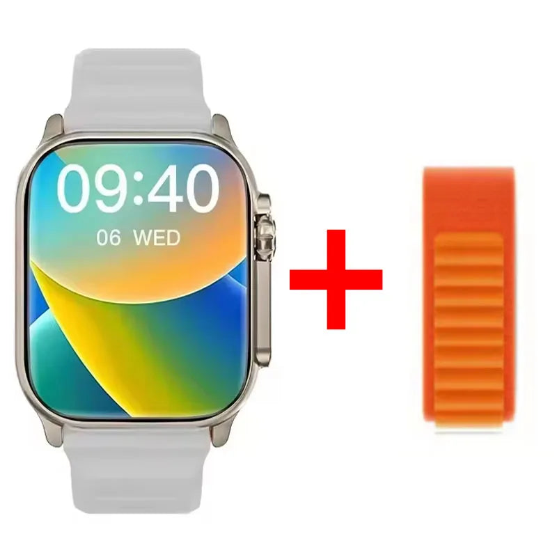New Watch T900 U2 Smart Watch 49mm 2026 New NFC Men Women GPS Track Bluetooth Call BT Music Games Wireless Charging Smartwatch