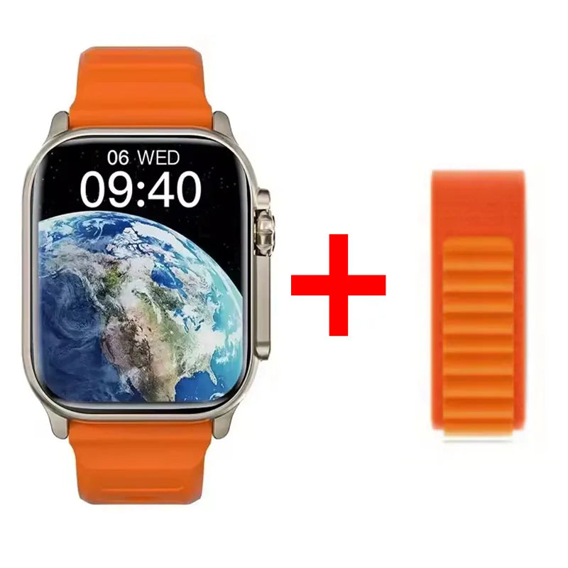 New Watch T900 U2 Smart Watch 49mm 2026 New NFC Men Women GPS Track Bluetooth Call BT Music Games Wireless Charging Smartwatch