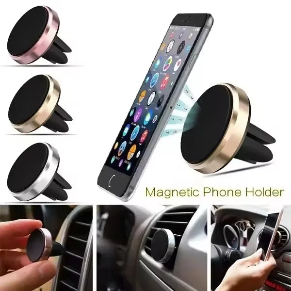 Magnetic Car Phone Holder Universal Car Phone Stand for iPhone Xiaomi Huawei Samsung Dashboard Wall Mounted Car Magnet Sticker
