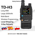 TIDRADIO H3 Long Range Walkie Talkies Rechargeable Wireless Programming Air Band Tow Way Radio Frequency Copy Wireless Intercom