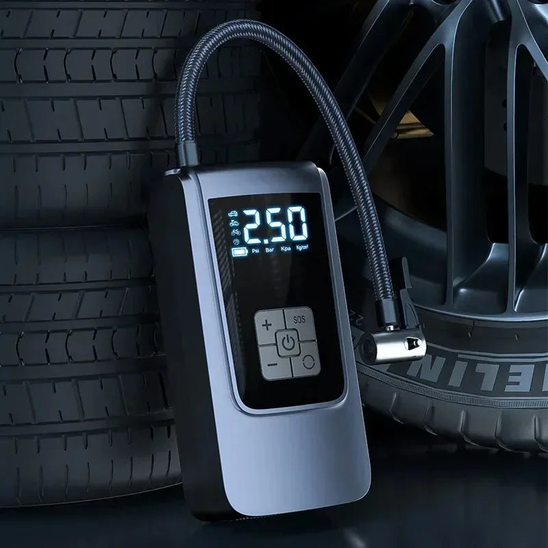 EAFC 150PSI Air Compressor Air Pump For Car Portable Tyre Inflator Pump Electric Motorcycle Car Motorcycles Bicycles