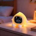 ORIA Kids Alarm Clock Sleep Training Alarm Clock Wake Up Rechargeable Clock with 9 Color Night Light&Child Lock Clocks For Home