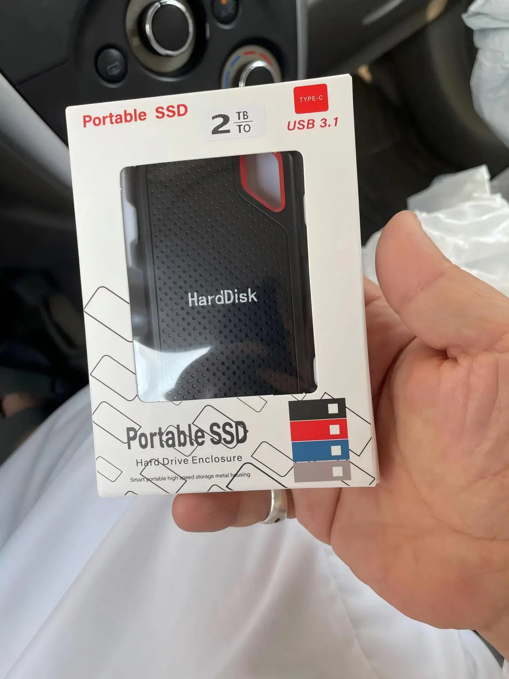 New 2026 High Speed External Hard Drive 128TB 2TB 4TB External Hard Drive Large Capacity SSD For Desktop Laptop File Storage