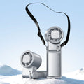 Mi Handheld Mini Fan 9000mAh with LCD Display 199-Speed Adjustment USB Rechargeable Outdoor Turbine Fan LED lights