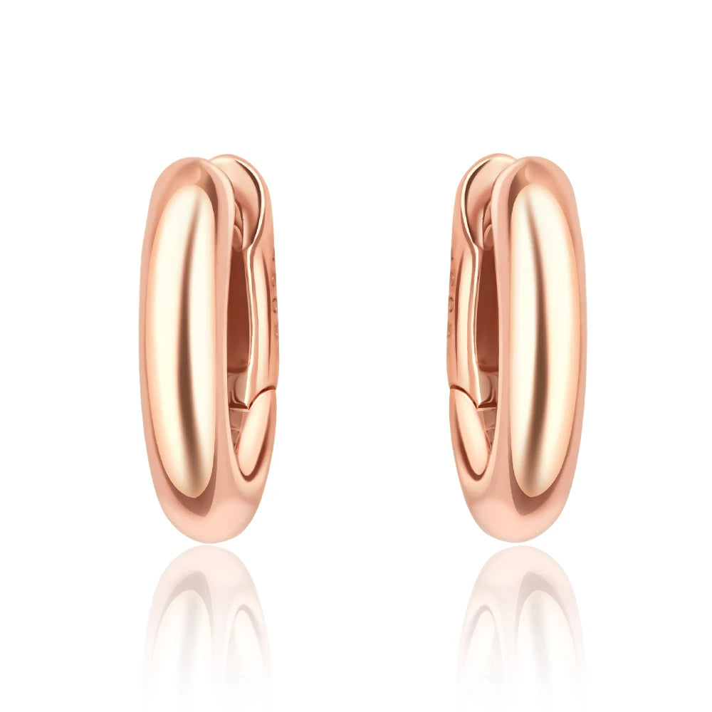 925 Sterling Silver 2026 New Earrings Sparkling Zircon Studs, 3 Color Gold/Rose Gold/Silver Fashion Accessory For Daily Use