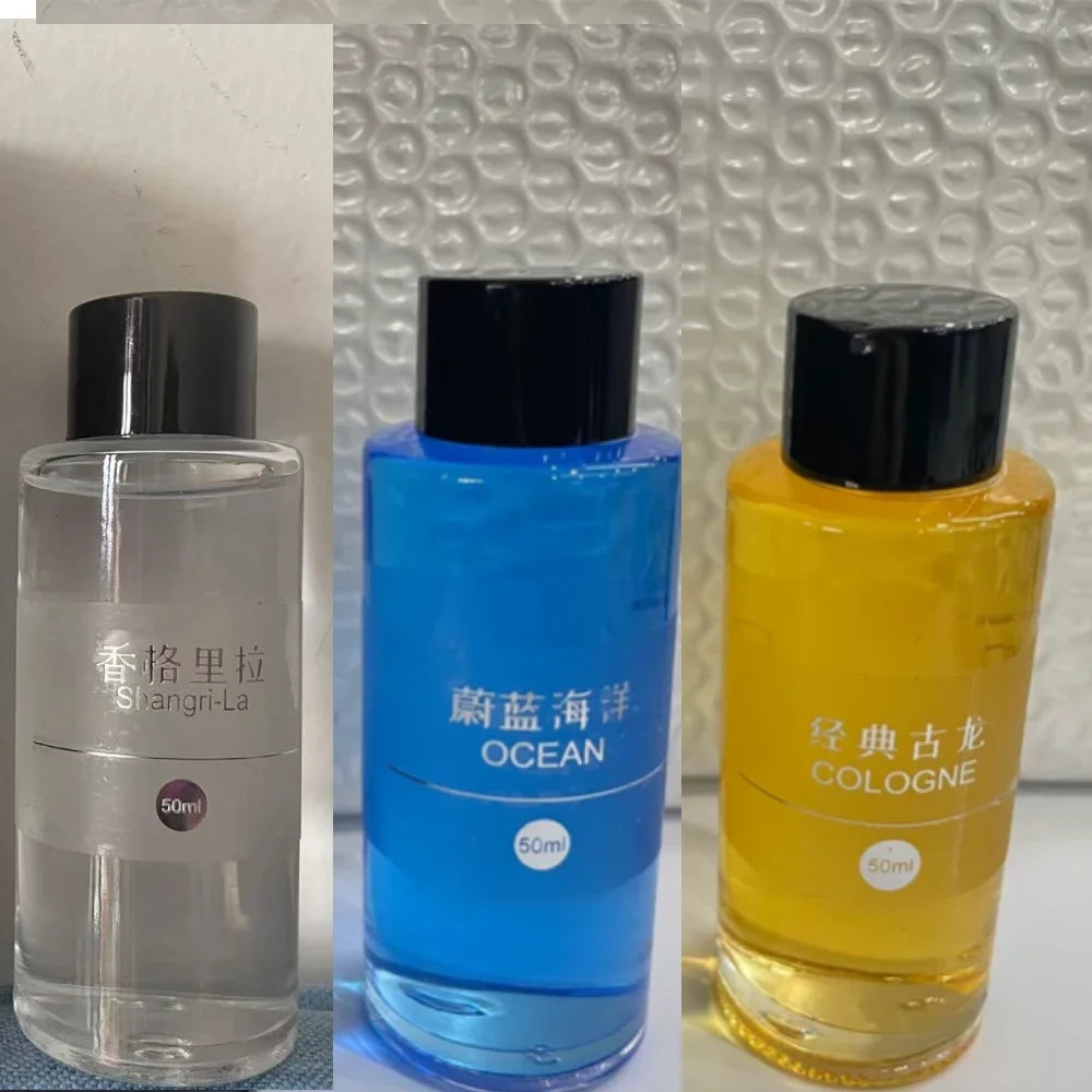 50ML Air Freshener Refilled Fragrance for Car Diffuser Aroma Oil Specified Ocean Cologne Shangri-La Scent Flavoring Car Auto