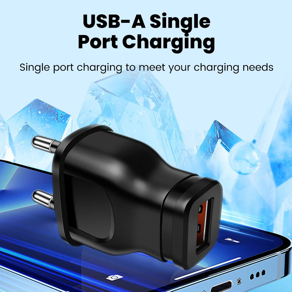 1A 5W USB Wall Charger Mini Universal EU US Travel Charger For iPhone Samsung Xiaomi Huawei Google Mobile Phone Power Adapter