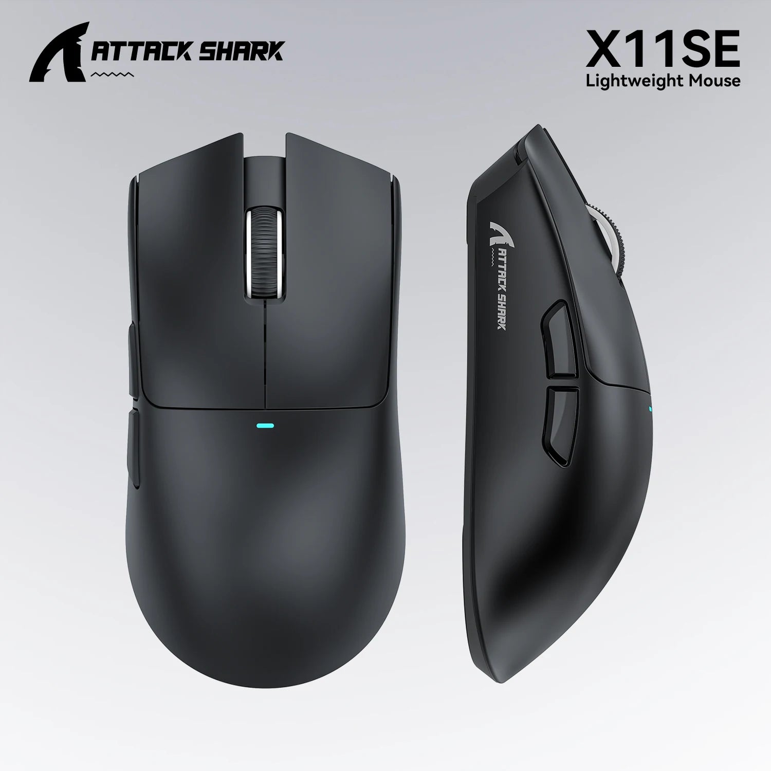 Attack Shark X11  X11SE Wireless Gaming Mouse 3-Mode , PAW3311, 22000DPI, 400IPS, PC Gaming Mouse