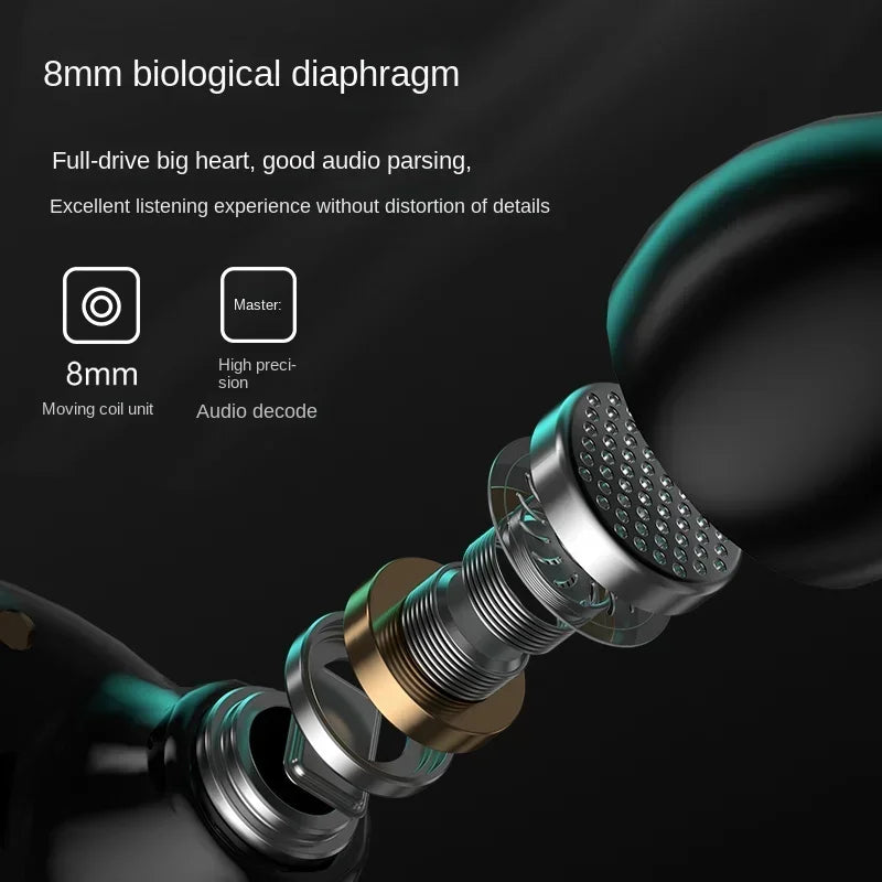 2026 New M25 TWS wireless headphones,Bluetooth 5.3headphones,  sports headphones, LED digital display stereo headphones