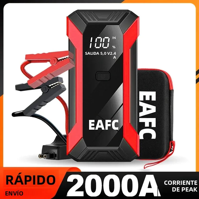 Power Bank 2000A/600A 12V Car Battery Jump Starter Portable Charger Petrol Diesel Auto Starting Device Booster Emergency Starter
