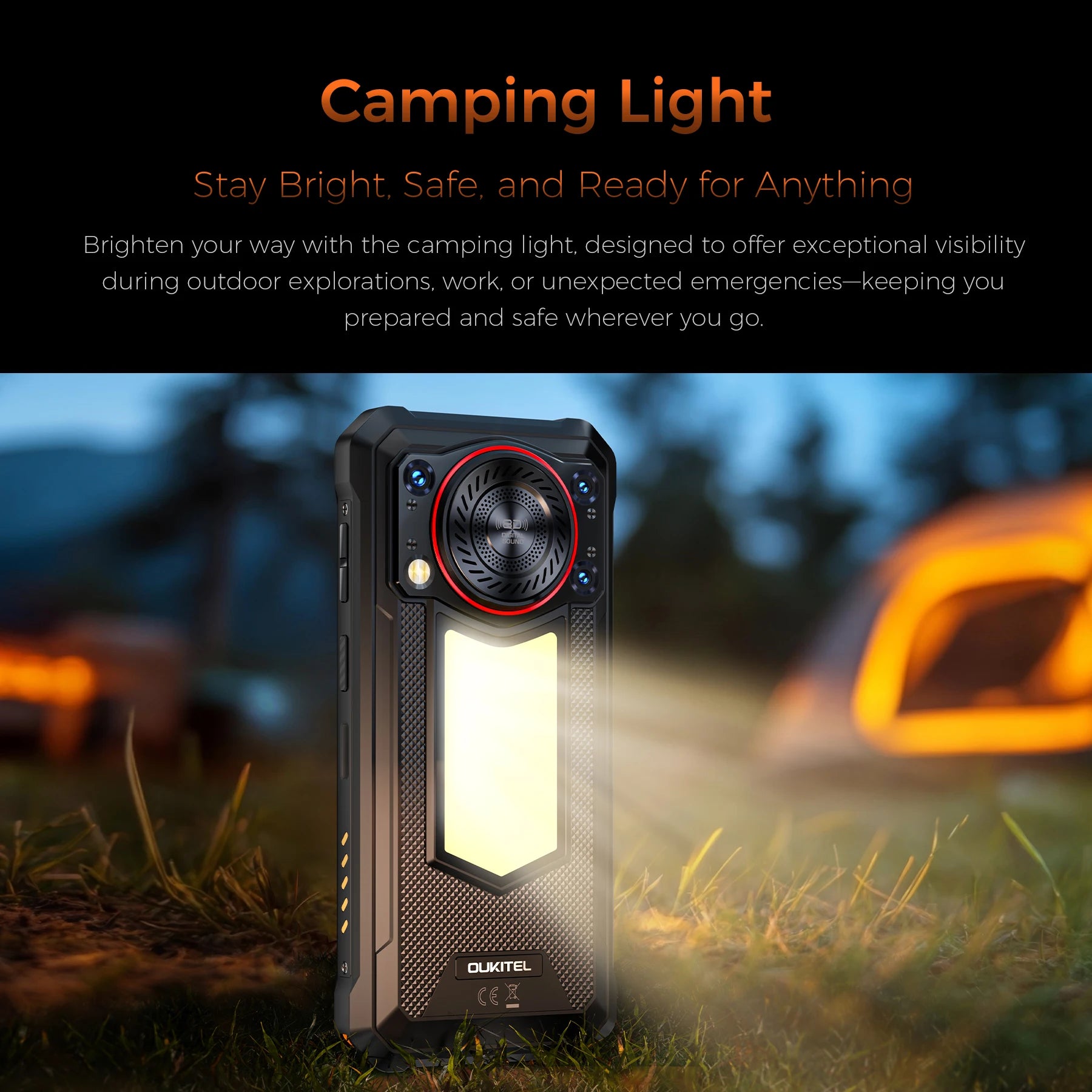 【NEW】OUKITEL WP53 PRO Rugged Phone, 24GB+256GB 11000mAh Android 15 6.52" NFC 50MP Cell Phone