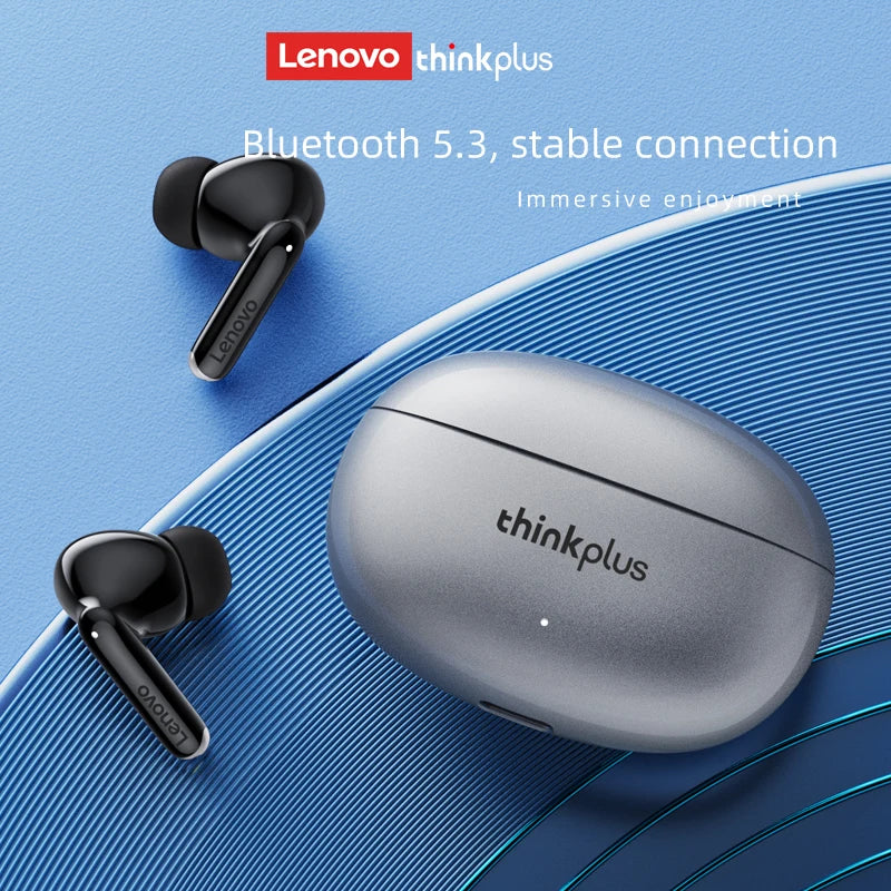 Lenovo XT88 TWS Earbuds Bluetooth 5.3 HiFi Sound Noise Reduction Touch Control Long Battery Life Sports Headphones with Mic