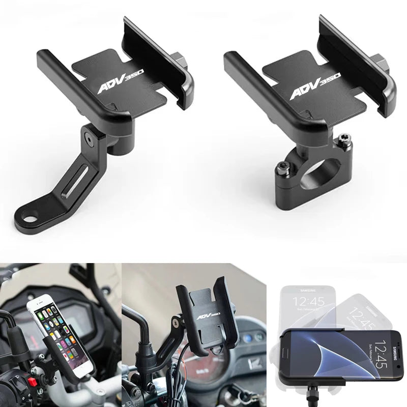 For Honda ADV350 ADV 350 2021 2022 2023 Accessories Motorcycle Handlebar Mobile Phone Holder GPS Stand Bracket