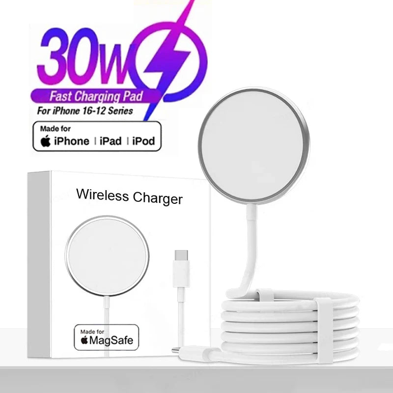 For Apple Magsafes Original Wireless Charger For iPhone 16 15 14 13 12 Pro Max Plus AirPods Fast Charging Type C Magnetic Charge