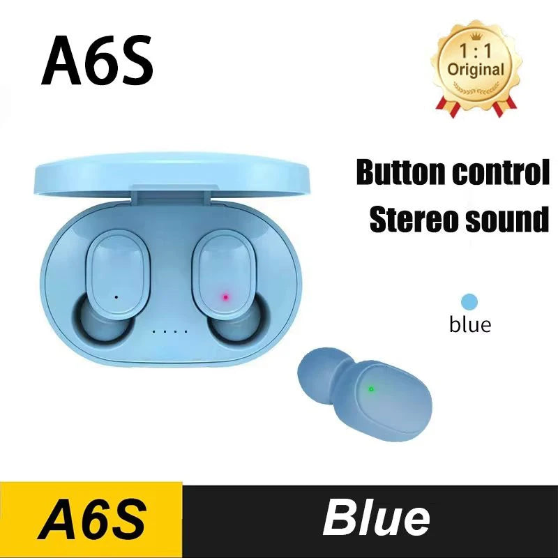 For Xiaomi Original TWS Wireless Bluetooth Earphones Sport Earbuds Noise Cancelling Headsets For Redmi Airdots iPhone Headphones
