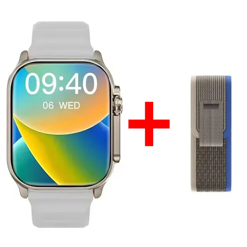 New Watch T900 U2 Smart Watch 49mm 2026 New NFC Men Women GPS Track Bluetooth Call BT Music Games Wireless Charging Smartwatch