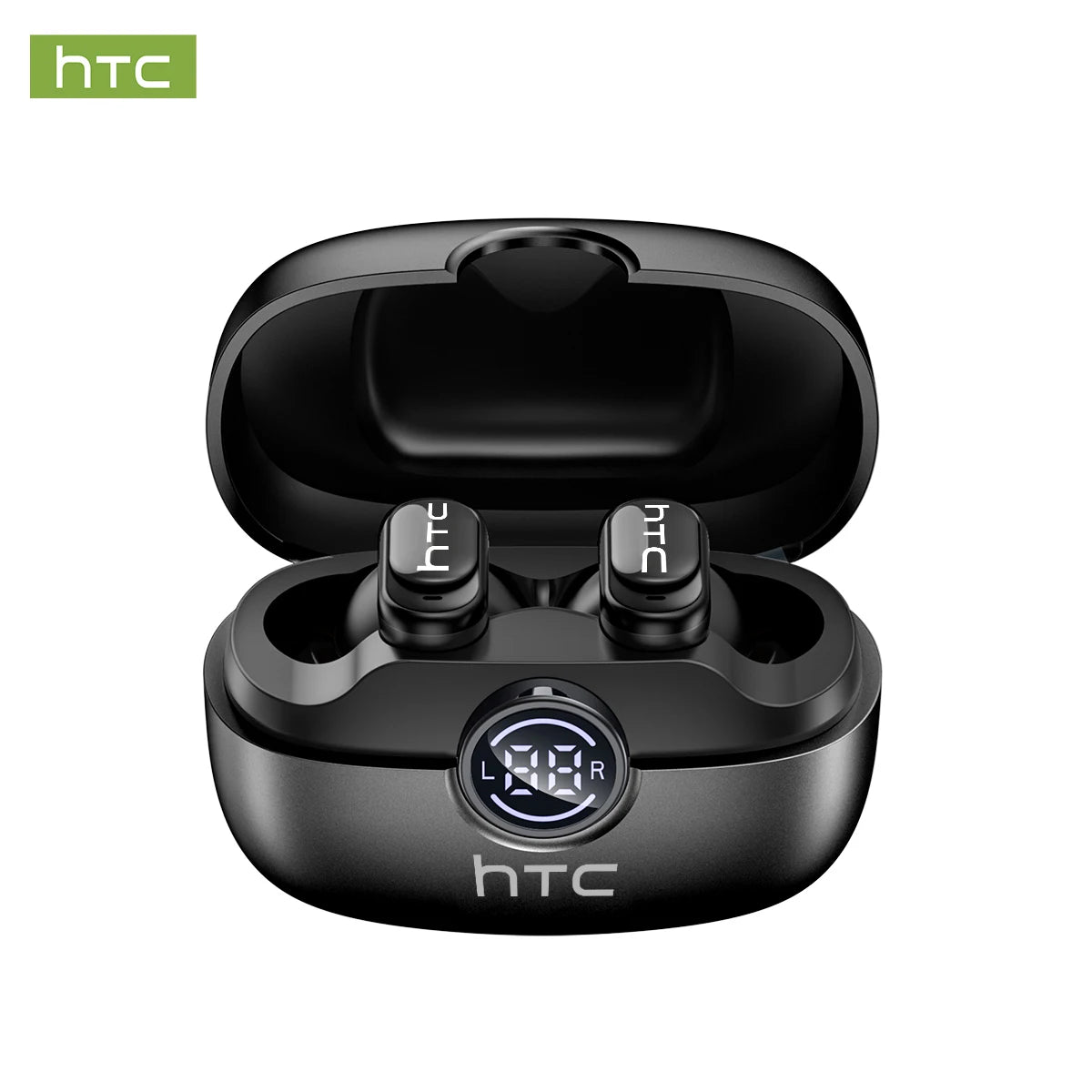 HTC NE79 TWS Bluetooth 6.0 Earphones AI Translator In-Ear HiFi Sound Headset for Sports Headset with Clear Call Mic