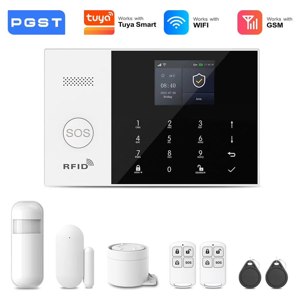 SafeHome™ Kit Alarme Maison Connectée