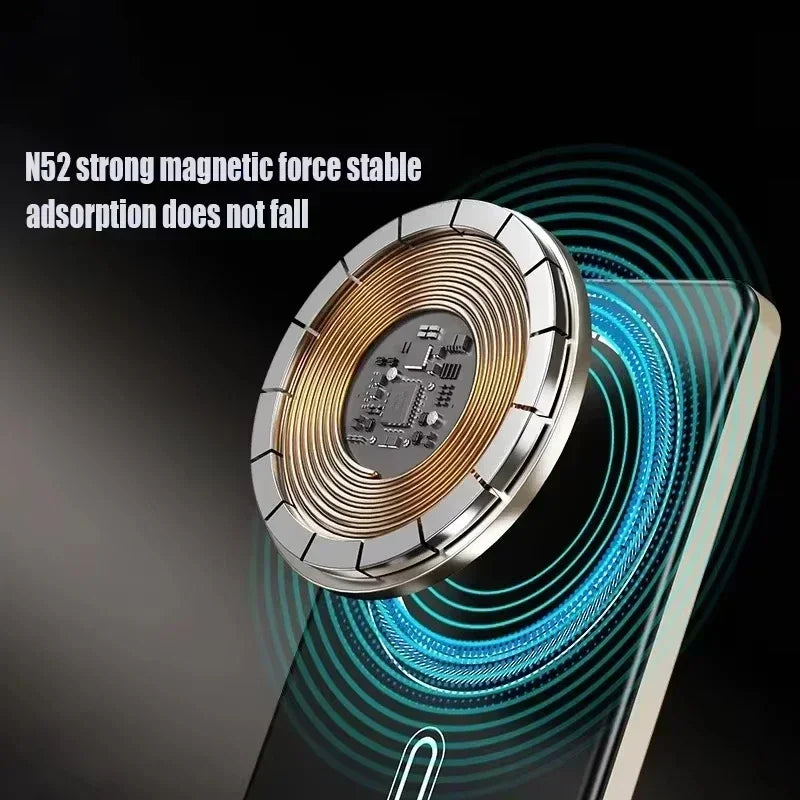 500000mAh Wireless Magnetic Power Bank Fast Charging Portable PD22.5W External Battery for Magsafe for iPhone17 Samsung Xiaomi