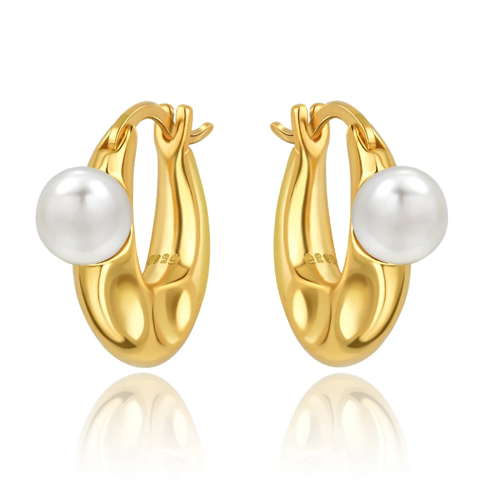 925 Sterling Silver 2026 New Earrings Sparkling Zircon Studs, 3 Color Gold/Rose Gold/Silver Fashion Accessory For Daily Use