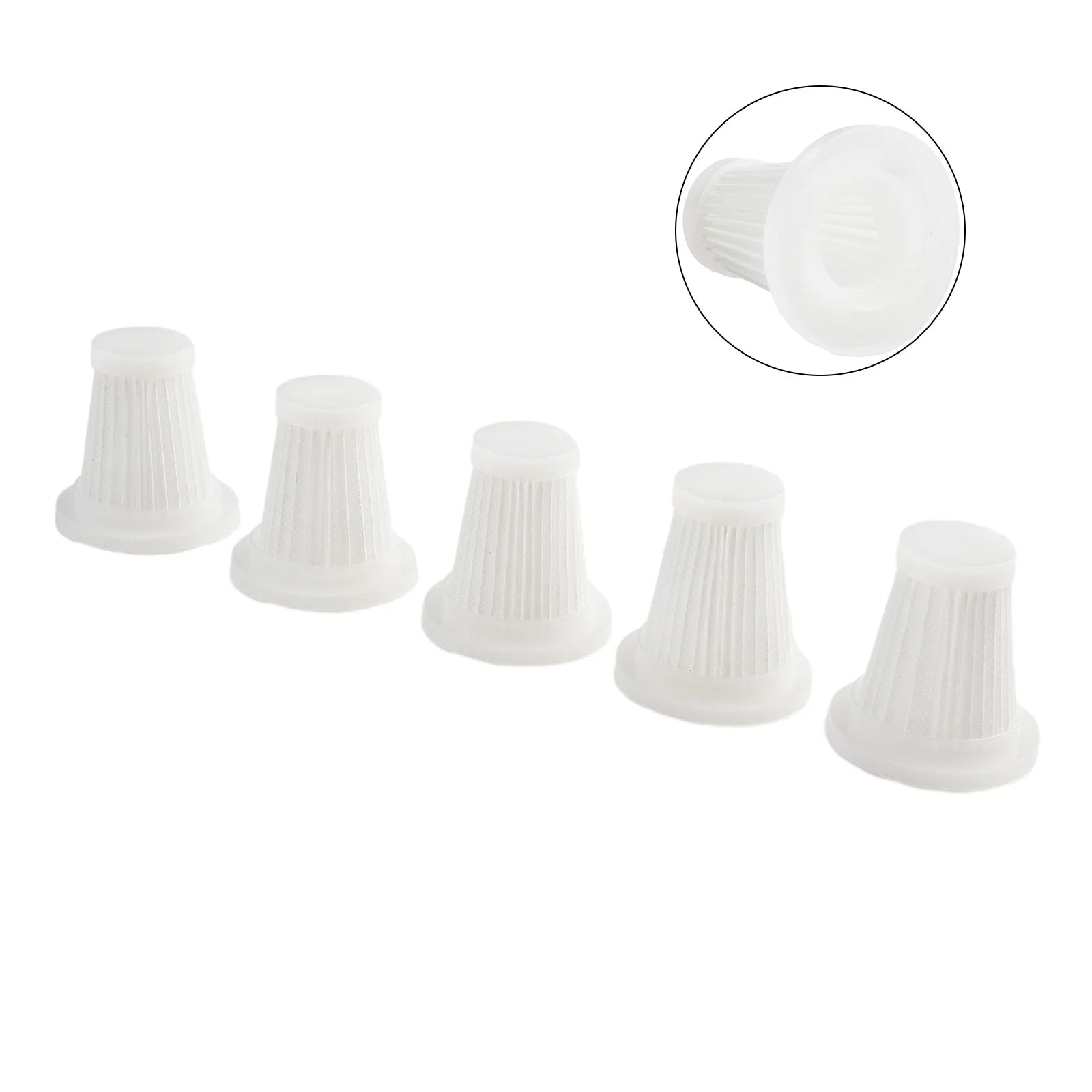 2/3/5/10/20 pcs Reusable Car Vacuum Cleaner Replace Accessories Washable Filters Handheld Vacuum Cleaner Accessories Reusable