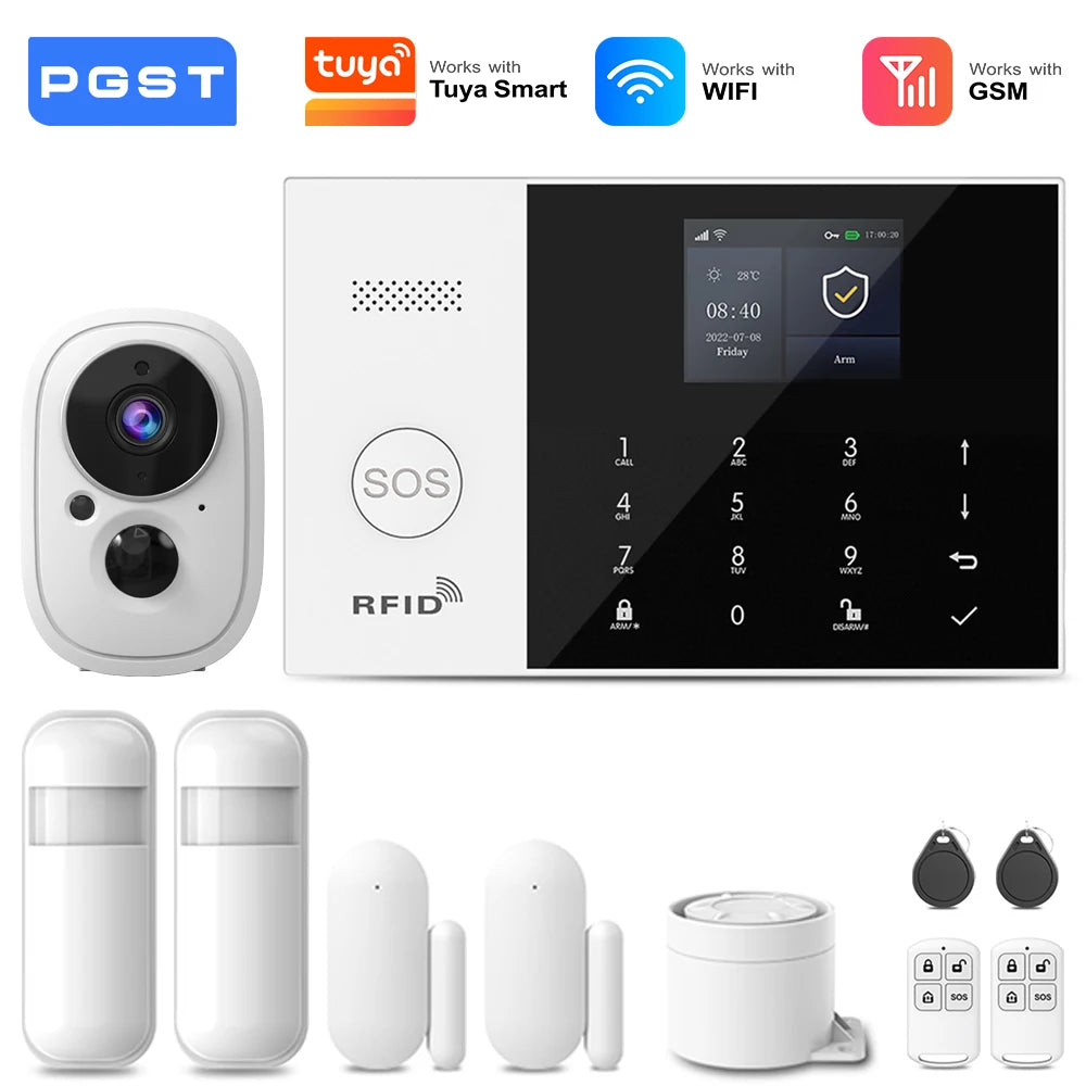 SafeHome™ Kit Alarme Maison Connectée
