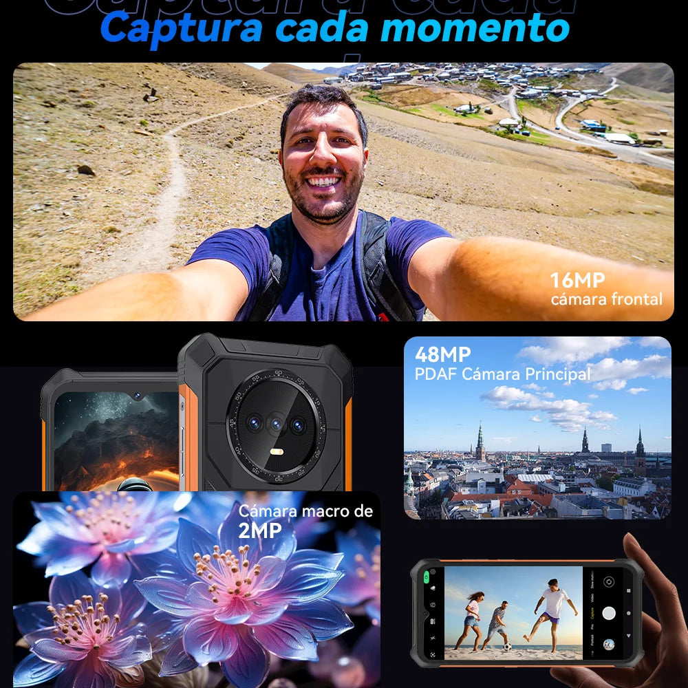 Cubot KingKong ES, Ultra-thin Rugged Smartphone, Octa-Core,16GB RAM(6GB+10GB),