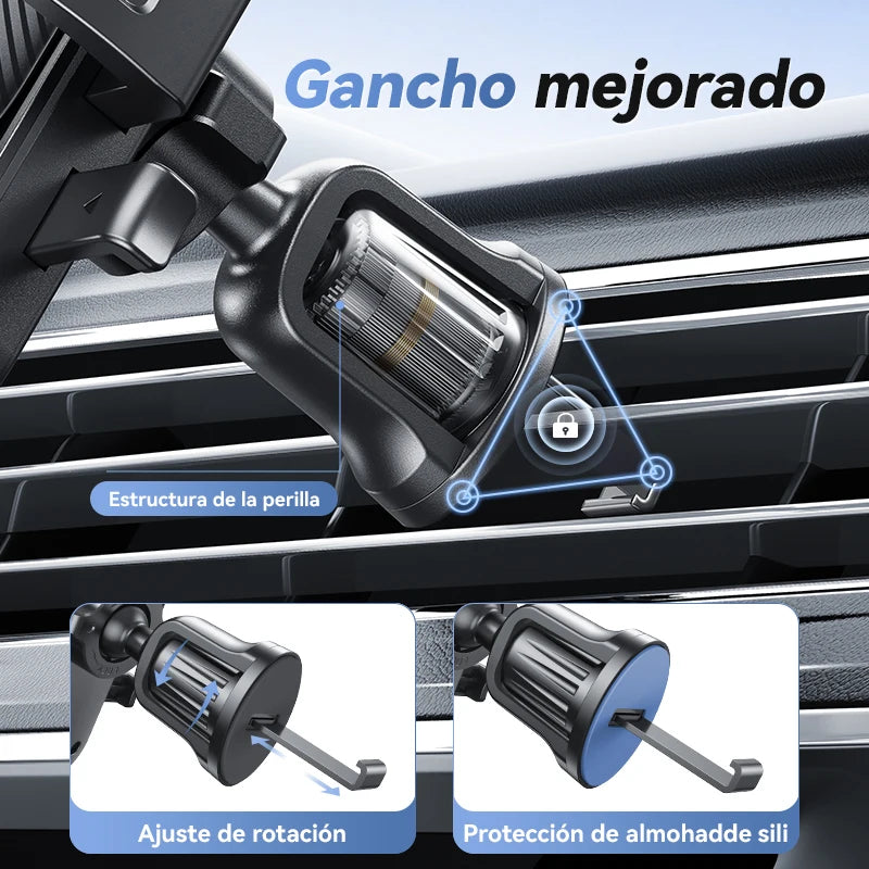 Joyroom Car Phone Holder 360° Rotation Car Air Vent Phone Holder Universal Hands-Free Cell Phone Mount For 4.7-6.9'' Phones