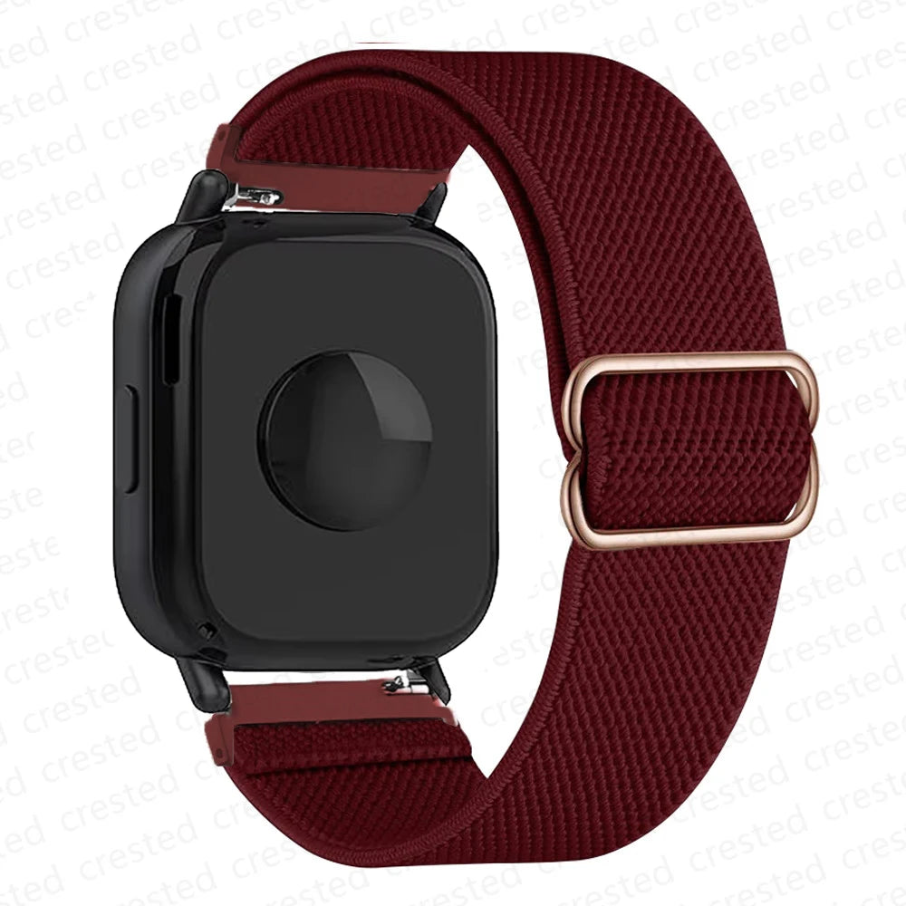 Nylon Strap For Redmi watch 5 active/5 lite smartwatch belt Adjustable Elastic Bracelet correa Xiaomi Redmi watch 5 active band