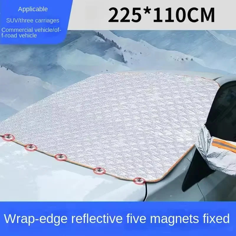 Sunshade Cover Car Windshield Snow Sun Shade Waterproof Protector Cover Car Front Windscreen Cover