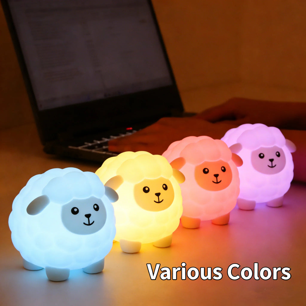 Capybara Night Light - Silicone USB Cute Baby Nightlight,Nursery Decor for Home Bedroom Birthday Dorm Easter Bathroom Christmas