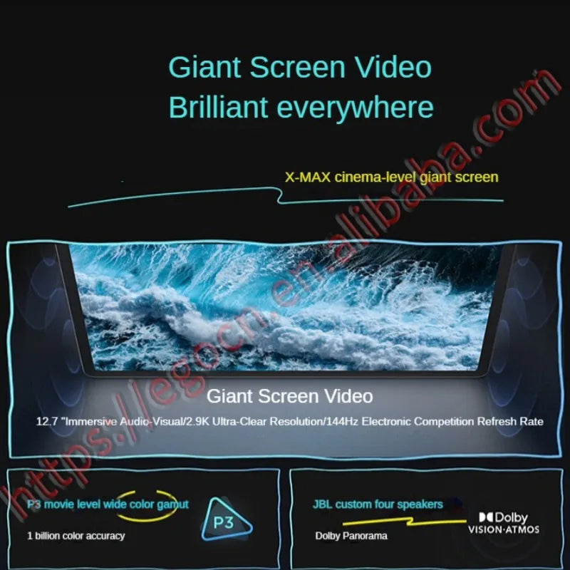 2025 CN version Lenovo Xiaoxin Pad Pro 12.7 2nd 2025 12.7 inch Tablet Zui 16 10200mAh Android 14  Dimensity 8300 2.9k 144Hz Wifi