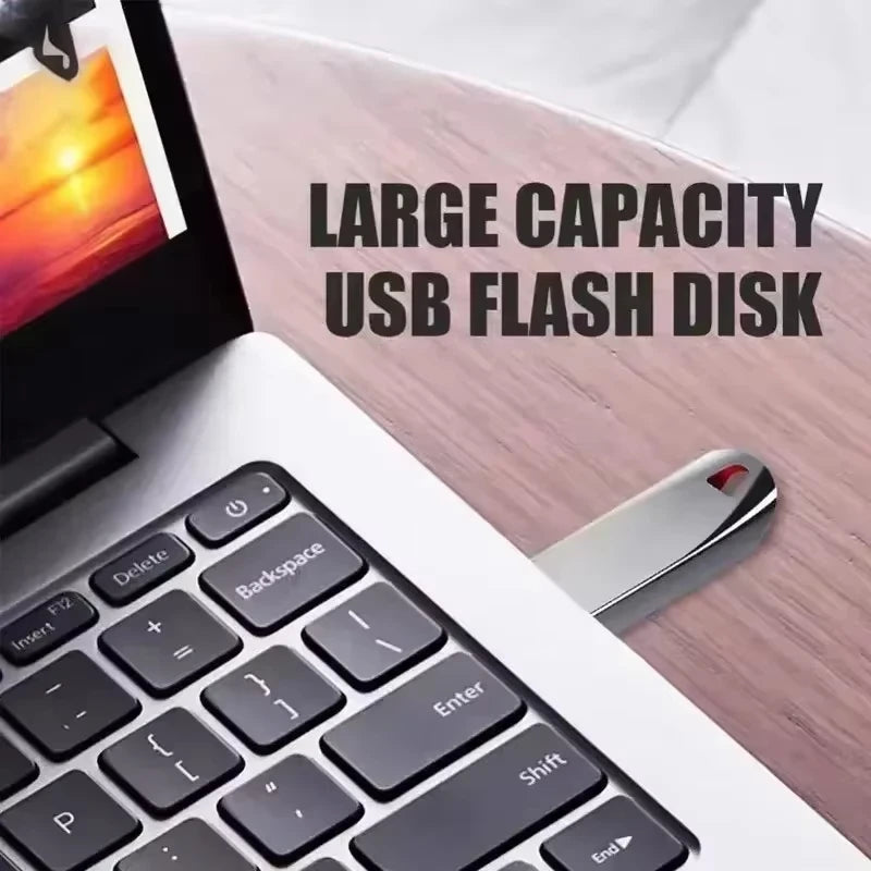 New 2TB USB3.2 Flash Drive Super High Speed Data Transfer 1TB Large Capacity Ultra-Fast Portable Storage Sleek Durable U Disk
